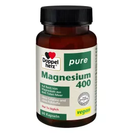 DOPPELHERZ Magnesium 400 rene kapsler, 60 kapsler