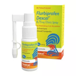 FLURBIPROFEN Dexcel 8,75 mg/Dos.spray mundhulen, 15 ml