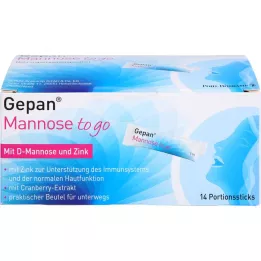 GEPAN Mannose to go oral opløsning, 14X5 ml