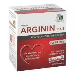ARGININ PLUS Vitamin B1+B6+B12+folsyre sticks, 60X5.9 g
