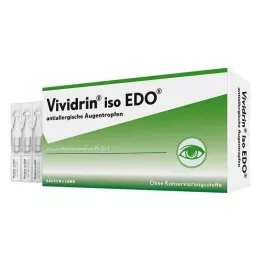 VIVIDRIN iso EDO antiallergiske øjendråber, 30X0,5 ml