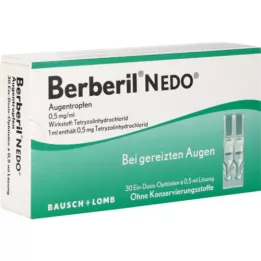 BERBERIL N EDO Øjendråber, 30X0,5 ml