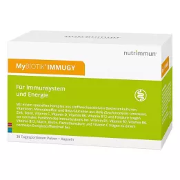 MYBIOTIK IMMUGY Kombipakke 30x2 g+60 kapsler, 1 P