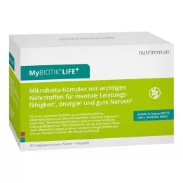 MYBIOTIK LIFE+ Kombipakke 30x1,5 g Plv.+60 kapsler, 1 stk