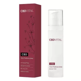 CBD VITAL Anti-rynkecreme Premium, 50 ml
