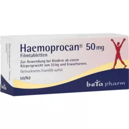 HAEMOPROCAN 50 mg filmovertrukne tabletter, 50 stk