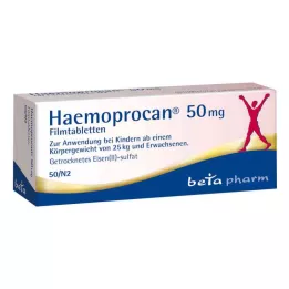 HAEMOPROCAN 50 mg filmovertrukne tabletter, 50 stk