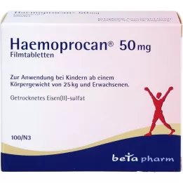 HAEMOPROCAN 50 mg filmovertrukne tabletter, 100 stk