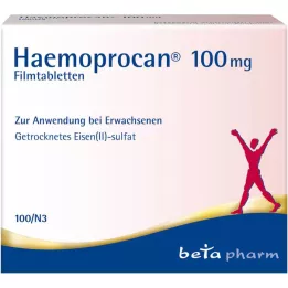 HAEMOPROCAN 100 mg filmovertrukne tabletter, 100 stk