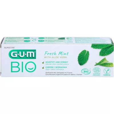 GUM Økologisk tandpasta med frisk mynte, 75 ml