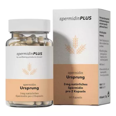 SPERMIDINPLUS Origin-kapsler, 60 stk