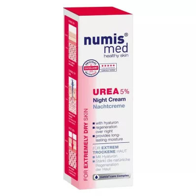 NUMIS med Urea 5% natcreme, 50 ml