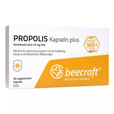 BEECRAFT Propolis Kapsler Plus, 30 kapsler