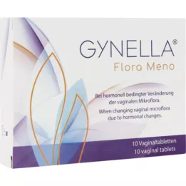 GYNELLA Flora Meno vaginaltabletter, 10 stk