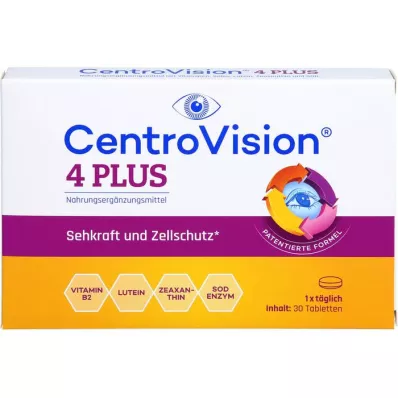 CENTROVISION 4 PLUS tabletter, 30 stk