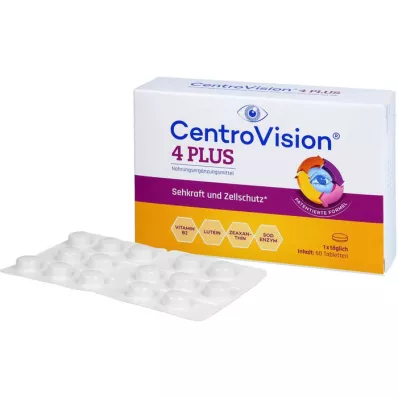 CENTROVISION 4 PLUS Tabletter, 60 stk