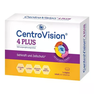 CENTROVISION 4 PLUS Tabletter, 60 stk