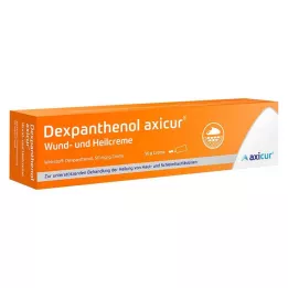 DEXPANTHENOL axicur sår- og helingscreme 50 mg/g, 50 g