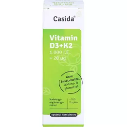 VITAMIN D3 K2 dråber, 50 ml