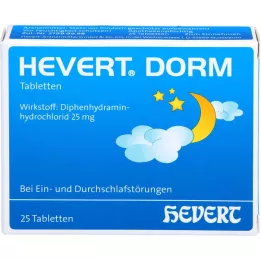 HEVERT DORM Tabletter, 25 stk