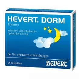 HEVERT DORM Tabletter, 25 stk