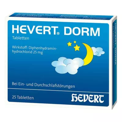 HEVERT DORM Tabletter, 25 stk
