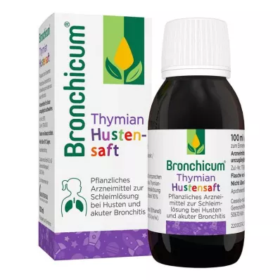 BRONCHICUM Timian-hostesirup, 100 ml