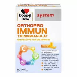 DOPPELHERZ Orthopro Immune drikkegranulat-system, 30 stk