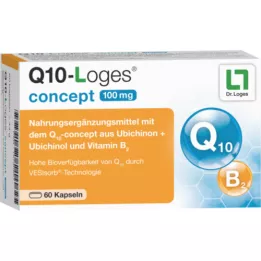 Q10-LOGES koncept 100 mg kapsler, 60 stk