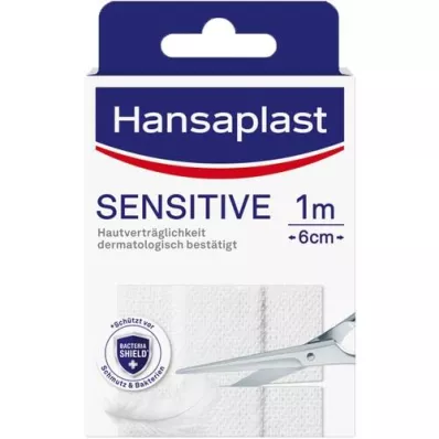 HANSAPLAST Sensitiv gips hypoallergen 6 cmx1 m, 1 stk