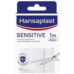 HANSAPLAST Sensitiv gips hypoallergen 6 cmx1 m, 1 stk