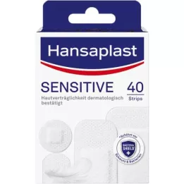 HANSAPLAST Sensitive plastre hypoallergene strips, 40 stk