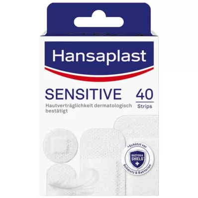 HANSAPLAST Sensitive plastre hypoallergene strips, 40 stk