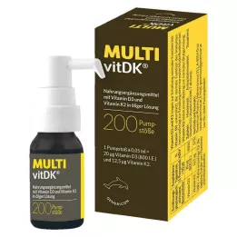 MULTIVITDK D3+K2-vitaminopløsning, 10 ml