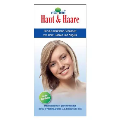 HAUT &amp; HAARE VITAMIN Kapsler, 30 stk