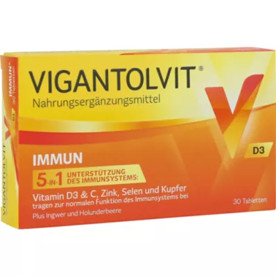 VIGANTOLVIT Immune filmovertrukne tabletter, 30 stk