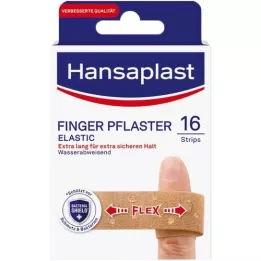 HANSAPLAST Elastiske fingerplasterstrimler, 16 stk