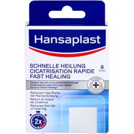 HANSAPLAST Fast Healing Plaster Strips, 8 stk
