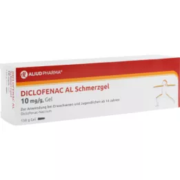 DICLOFENAC AL Smertegel 10 mg/g, 150 g