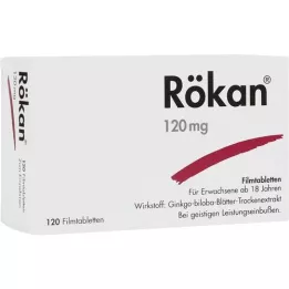 RÖKAN 120 mg filmovertrukne tabletter, 120 stk