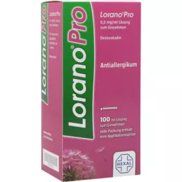 LORANOPRO 0,5 mg/ml oral opløsning, 100 ml