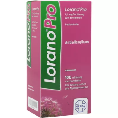 LORANOPRO 0,5 mg/ml oral opløsning, 100 ml