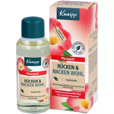 KNEIPP Massageolie ryg &amp; Neck Well, 100 ml