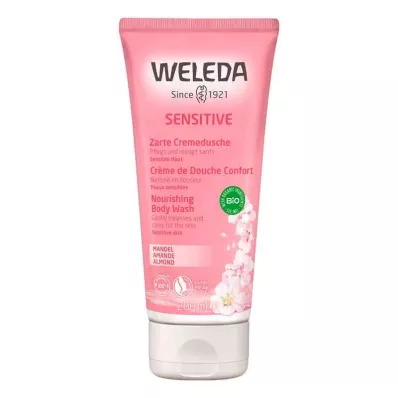 WELEDA Mandel Sensitive delikat brusecreme, 200 ml
