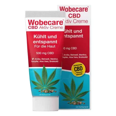WOBECARE CBD Aktiv creme, 100 ml