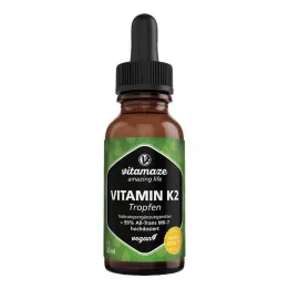 VITAMIN K2 MK7 veganske højdosisdråber, 50 ml