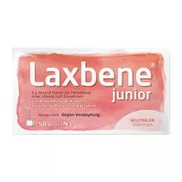 LAXBENE junior 4 g Neutral PLE Kdr.6 man.-8 år, 50X4 g