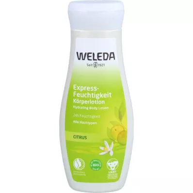 WELEDA Citrus Express fugtgivende bodylotion, 200 ml