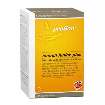 PROSAN immun junior plus tyggetabletter, 90 stk