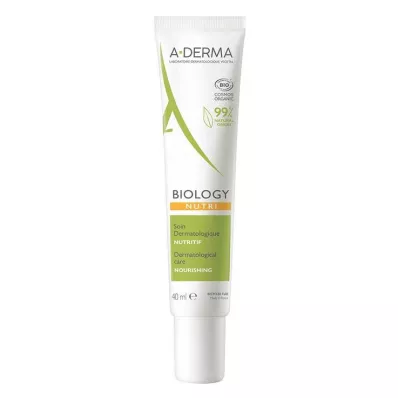 A-DERMA Biology nærende dermatologisk pleje, 40 ml